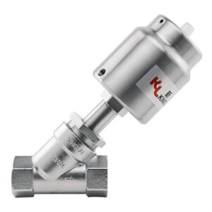 Pneumatic High Pressure Angle Seat Valve